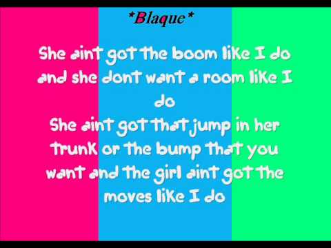 blaque lyrics