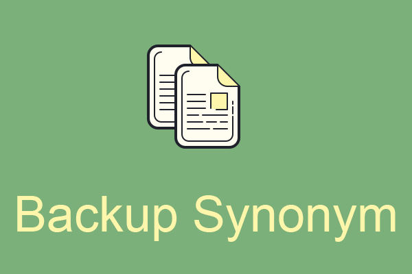 synonyms for backed up