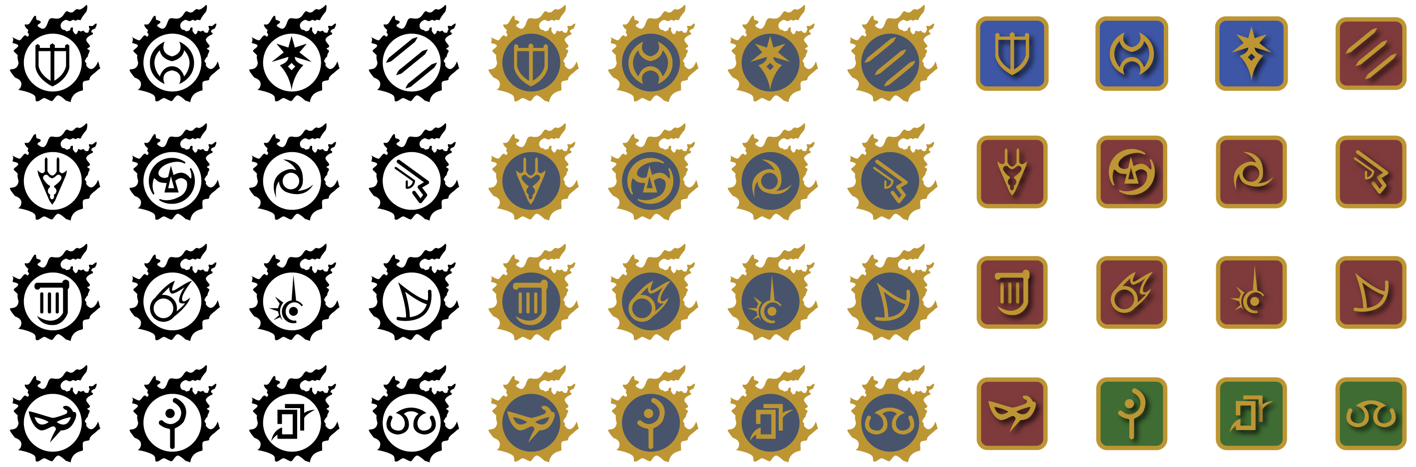 ffxiv job icons