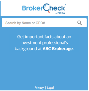 finra broker check