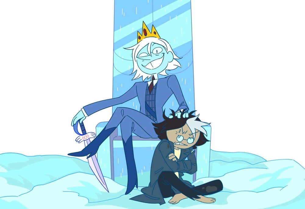 fionna and cake winter king