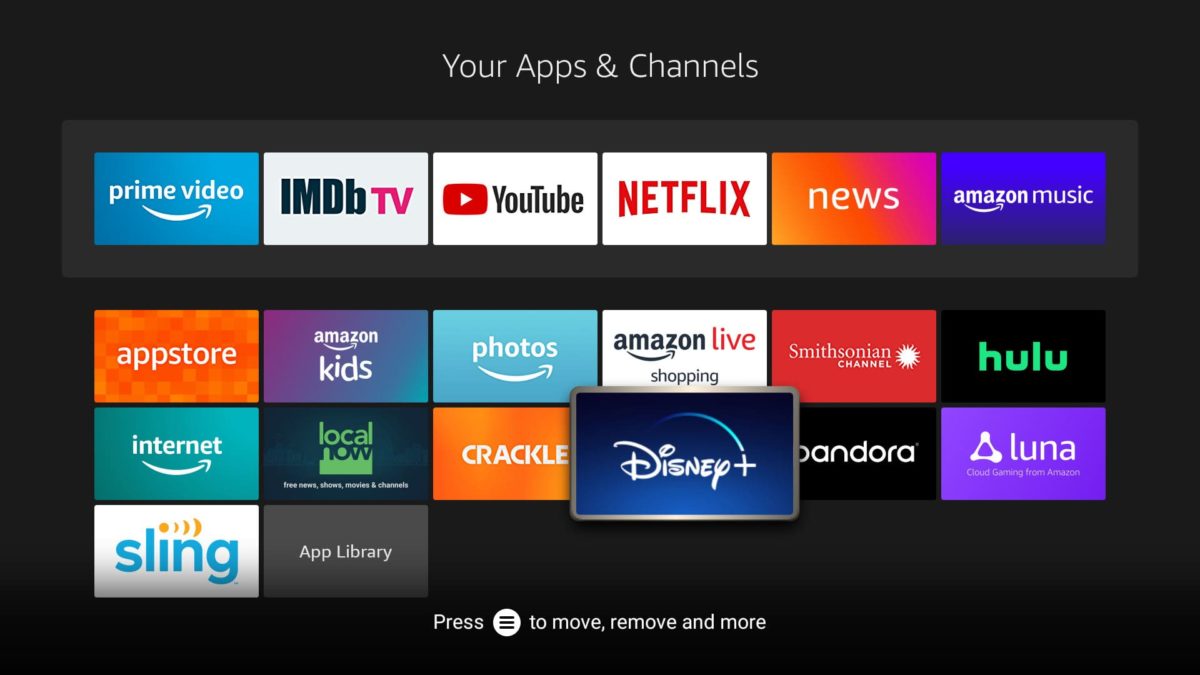 fire stick apps list