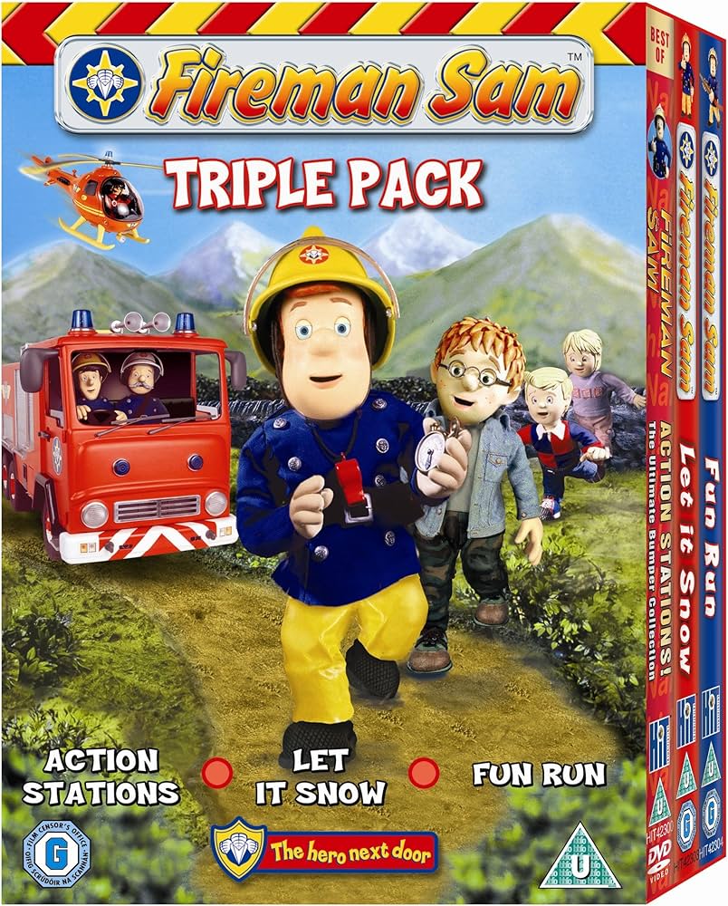 fireman sam dvd