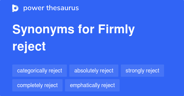 firmly thesaurus