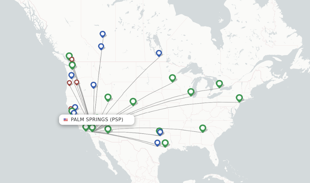 flights from winnipeg to palm springs ca