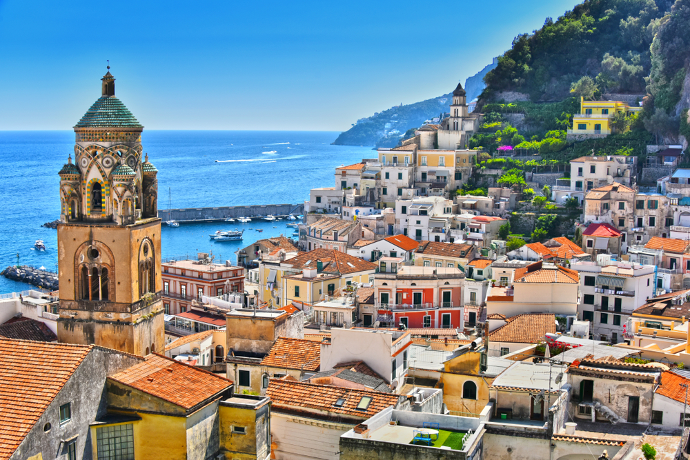 flights to amalfi coast