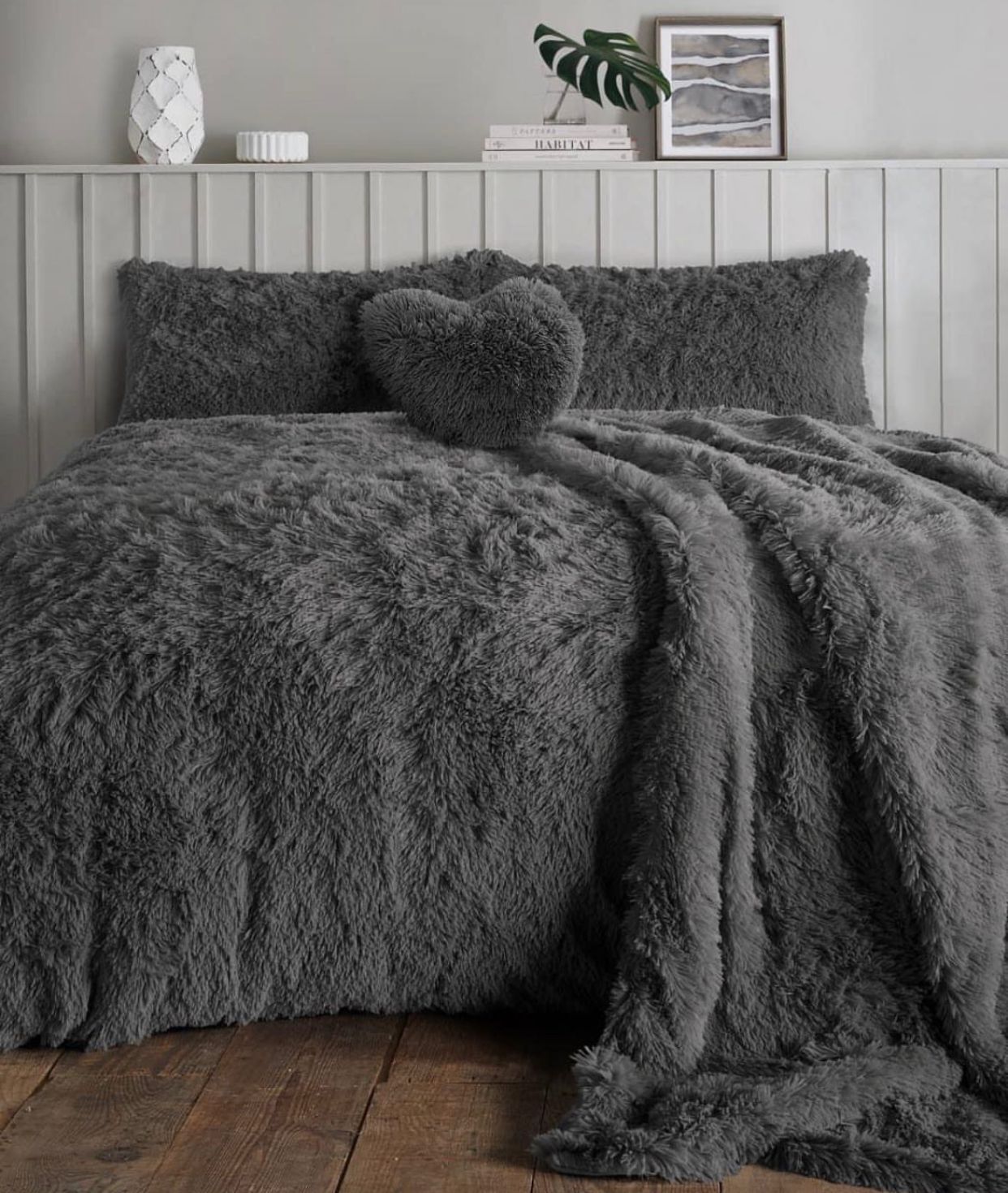 fluffy double bedding