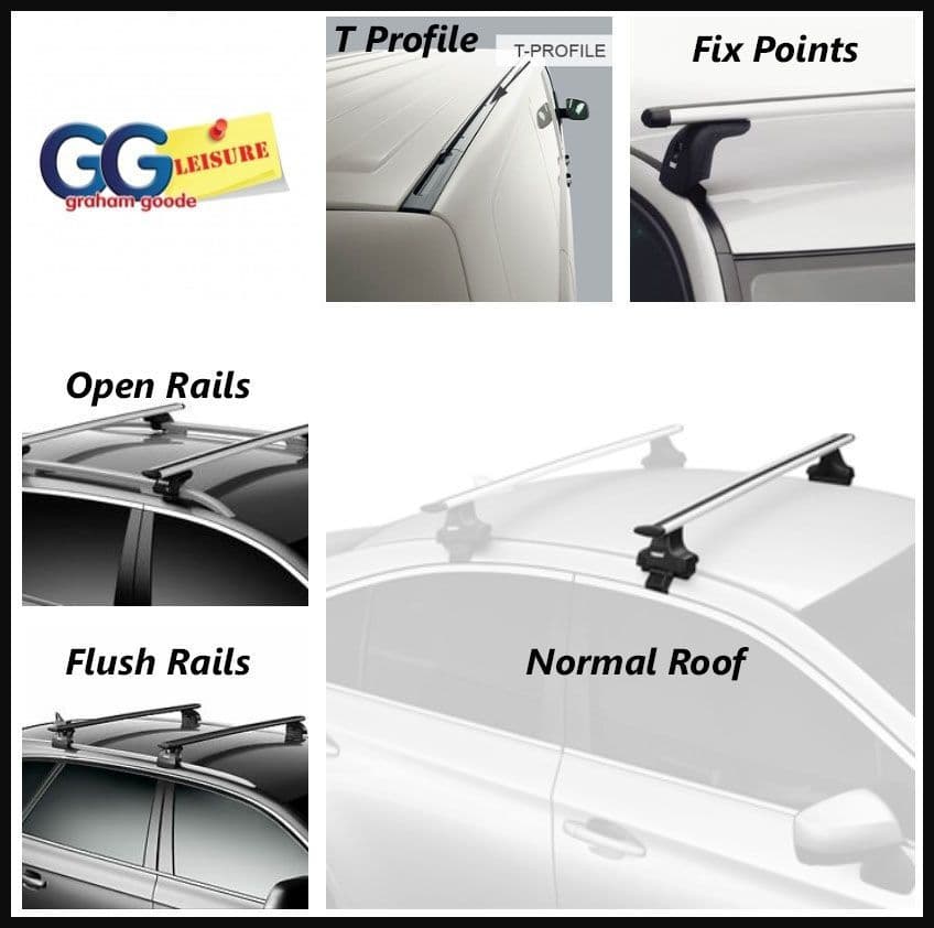 flush rail roof bars