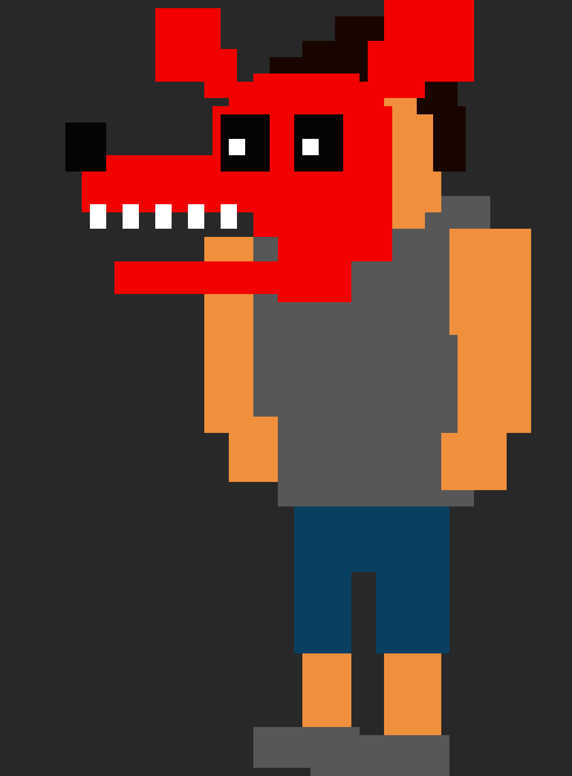 fnaf michael afton 8 bit