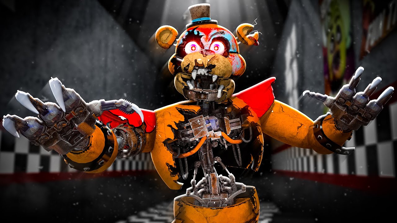 fnaf ruin glamrock freddy