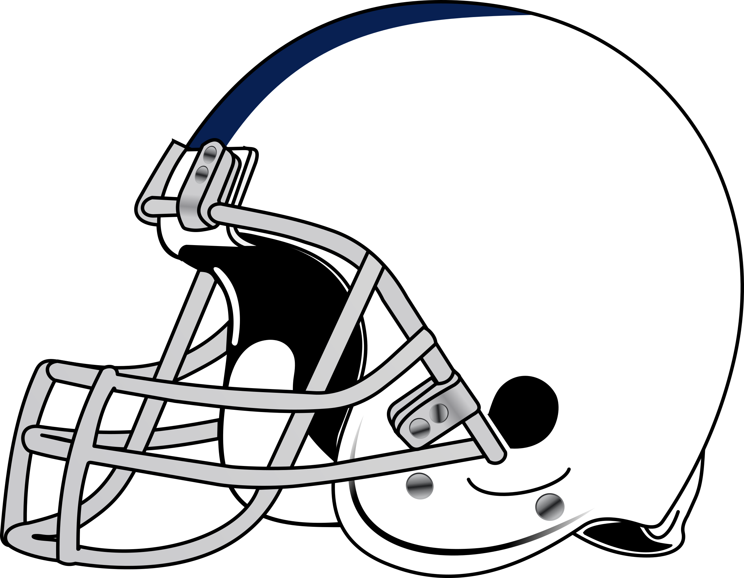 football helmet clipart