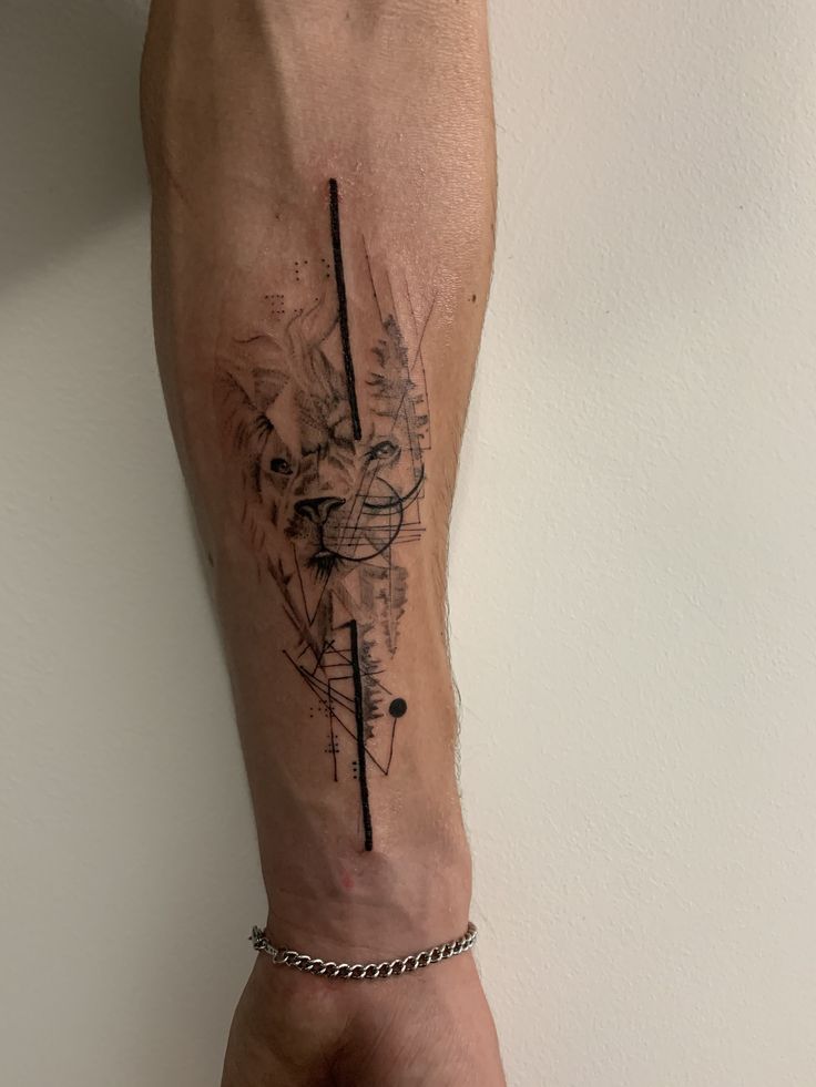 forearm minimal tattoo