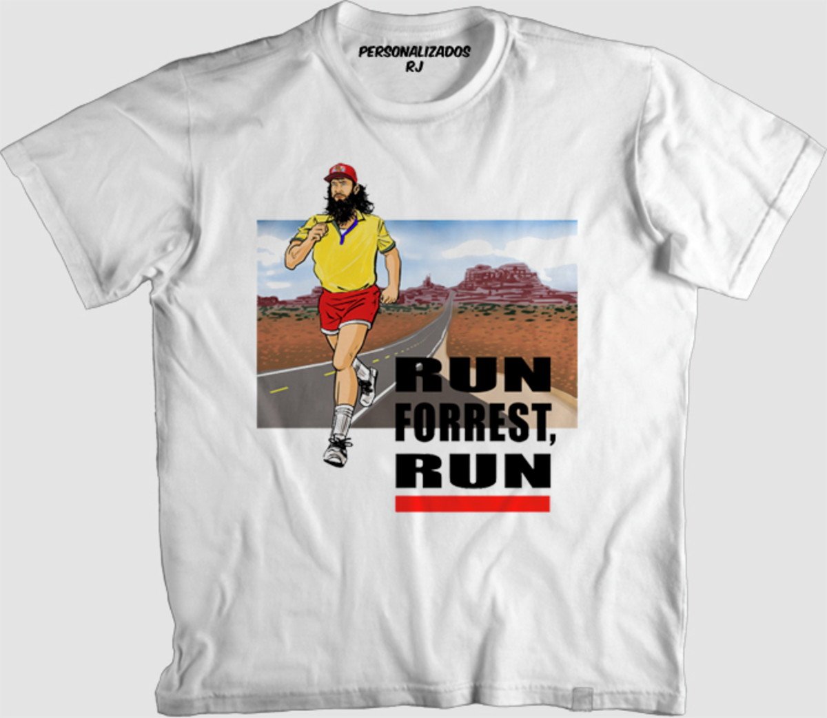 forrest gump camiseta