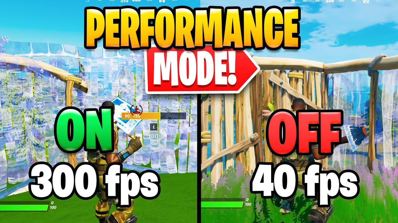 fortnite performance mode