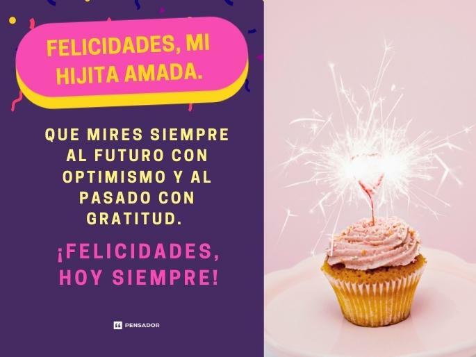 frases bonita de cumpleaños para una hija