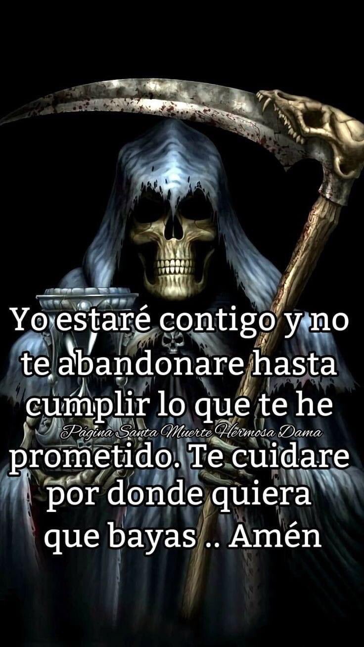 frases santa muerte