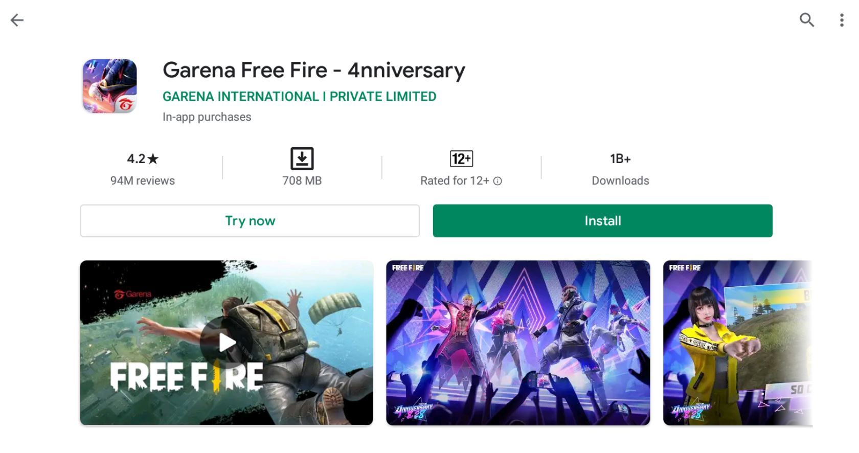 free fire play online without download