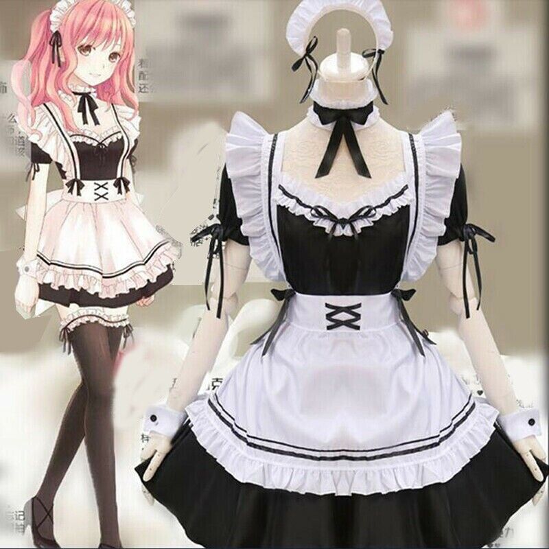 french maid outfit anime