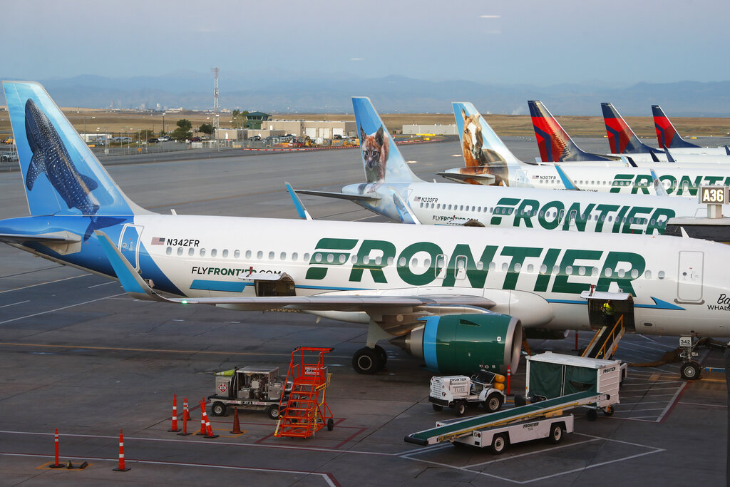 frontier flights to denver