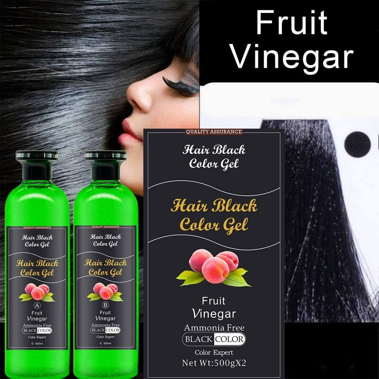 fruit vinegar black gel colour