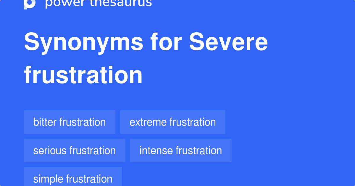 frustrating synonym