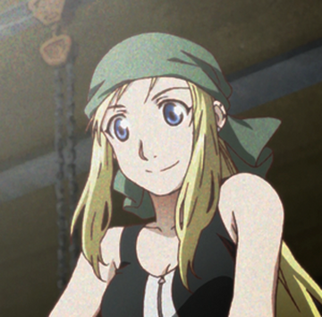 fullmetal alchemist brotherhood winry