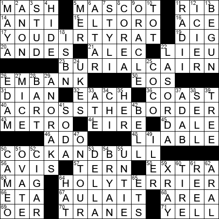 funeral pile crossword clue