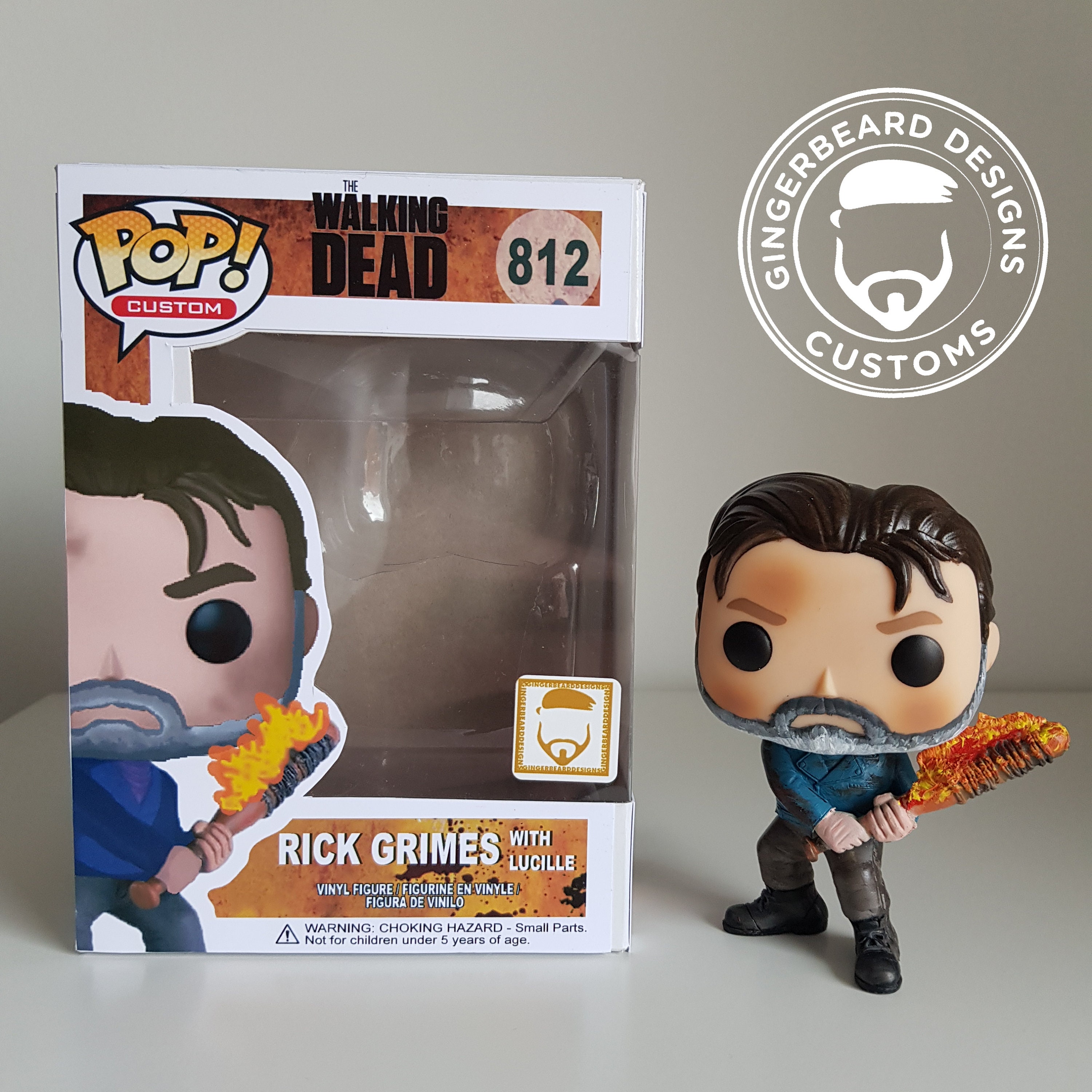 funko pop rick walking dead