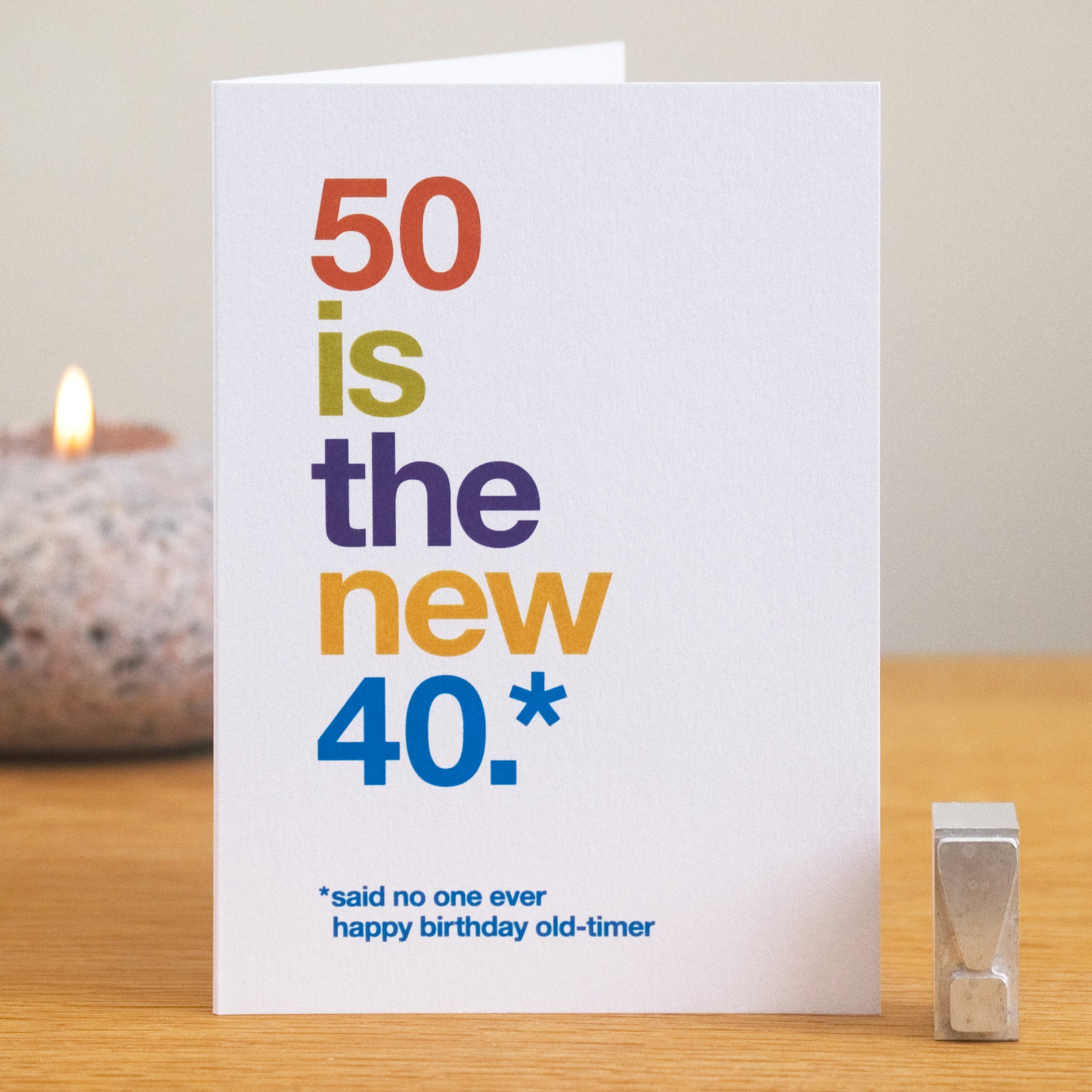 funny 50th birthday card