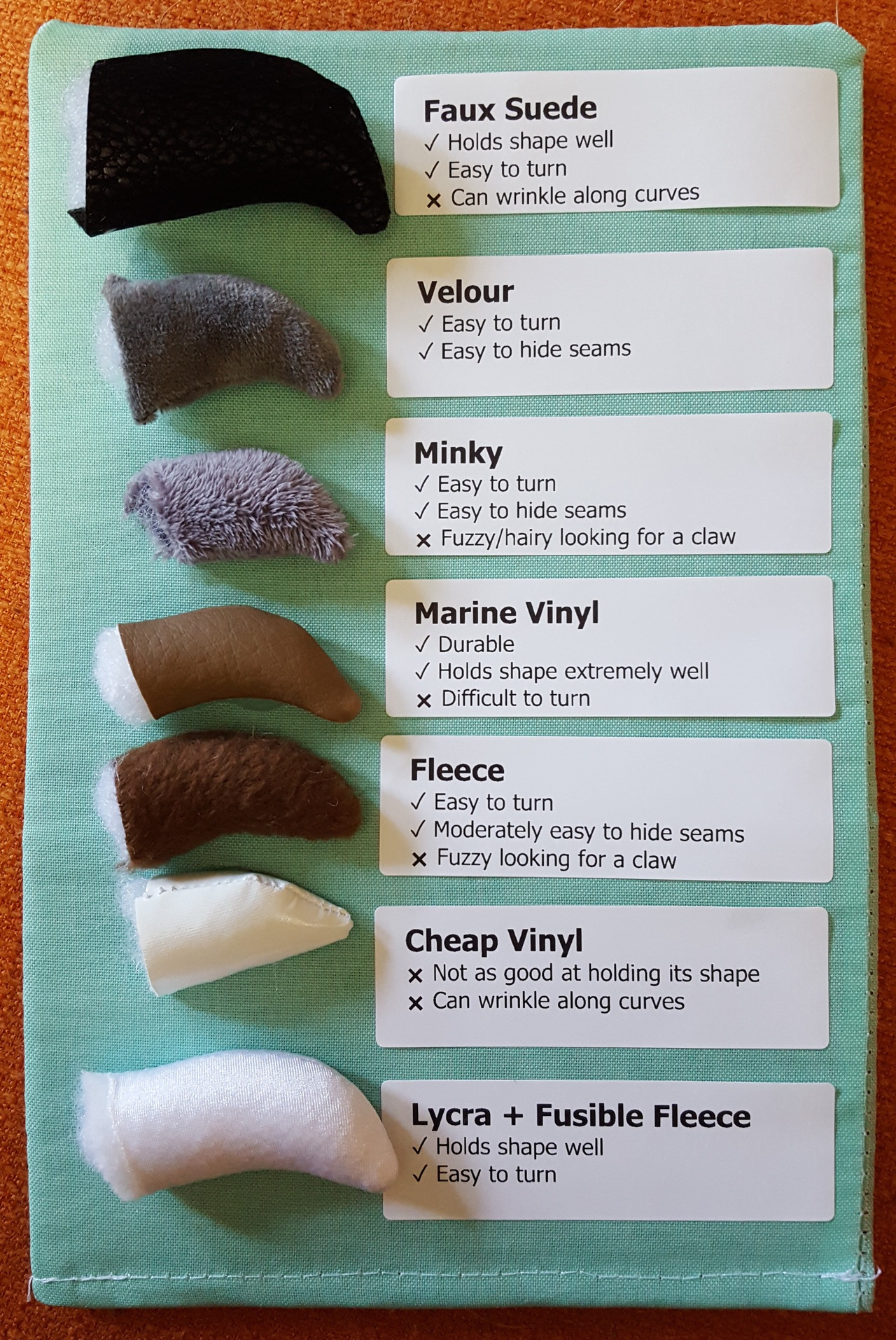 fursuit claws