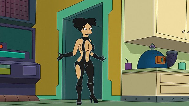 futurama amy porn