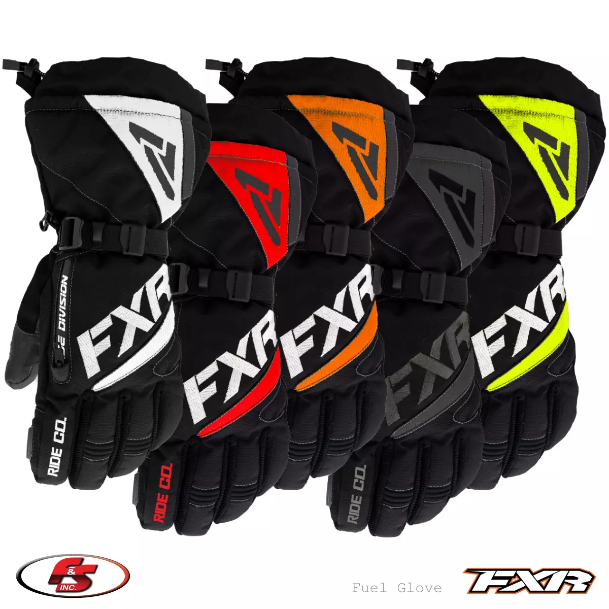 fxr snowmobile gloves