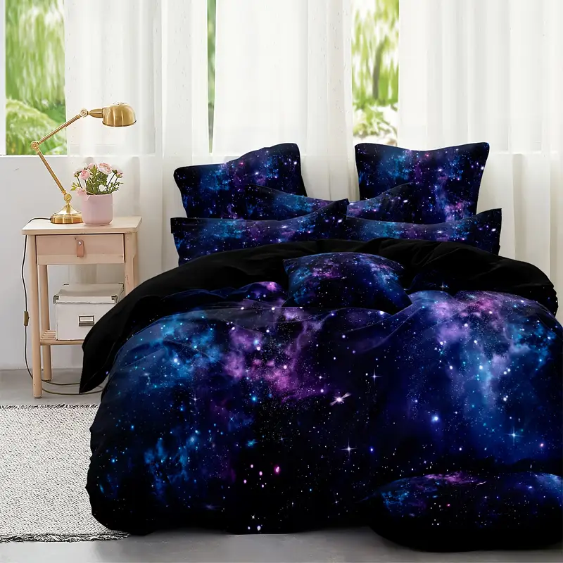 galaxy bedding