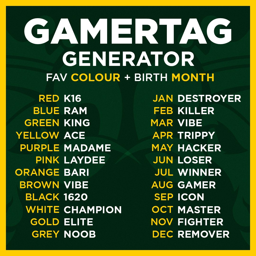 gamertags generator