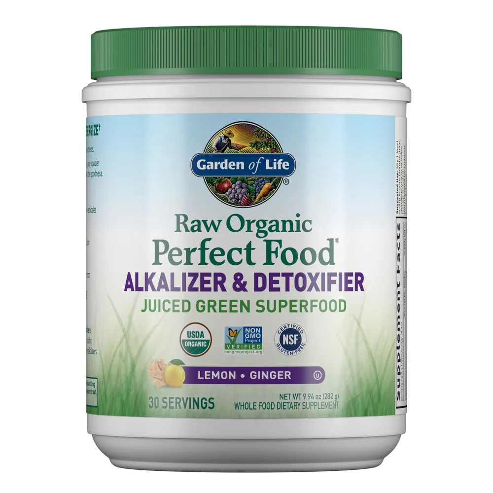 garden of life raw organic perfect food green superfood