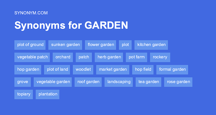 gardens synonym