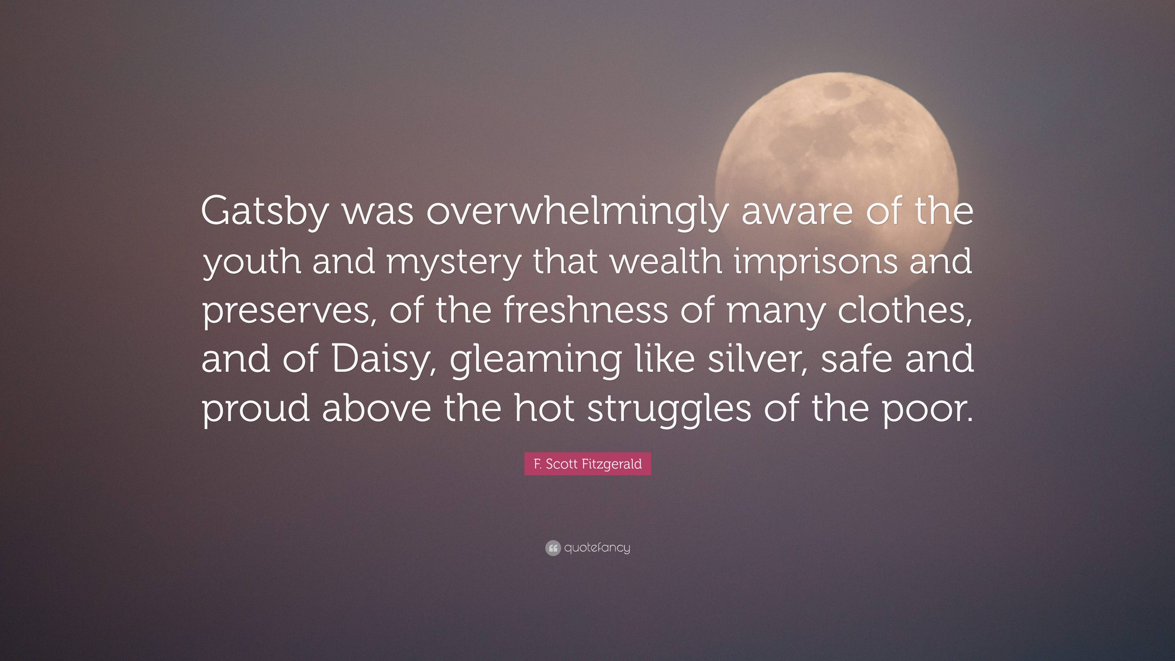 gatsby wealth quotes