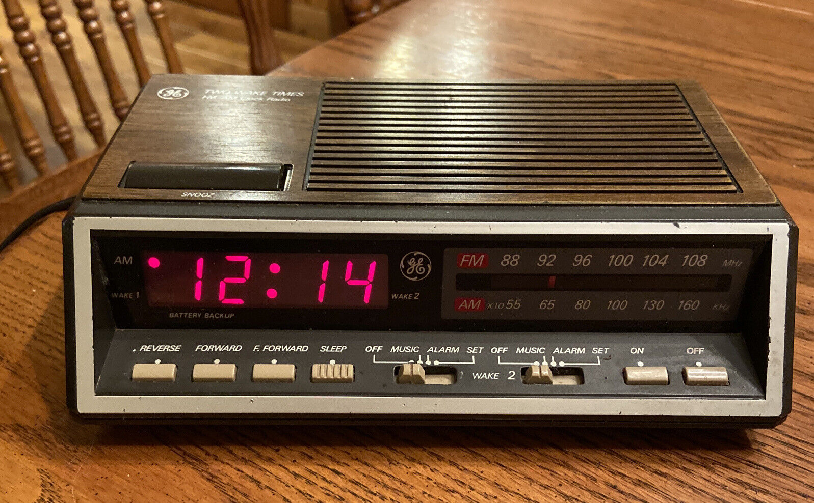 ge alarm clock radio