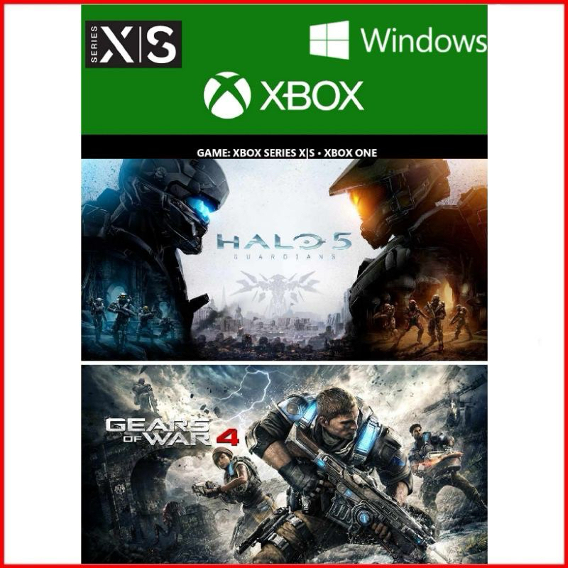 gears of war 4 and halo 5 guardians bundle