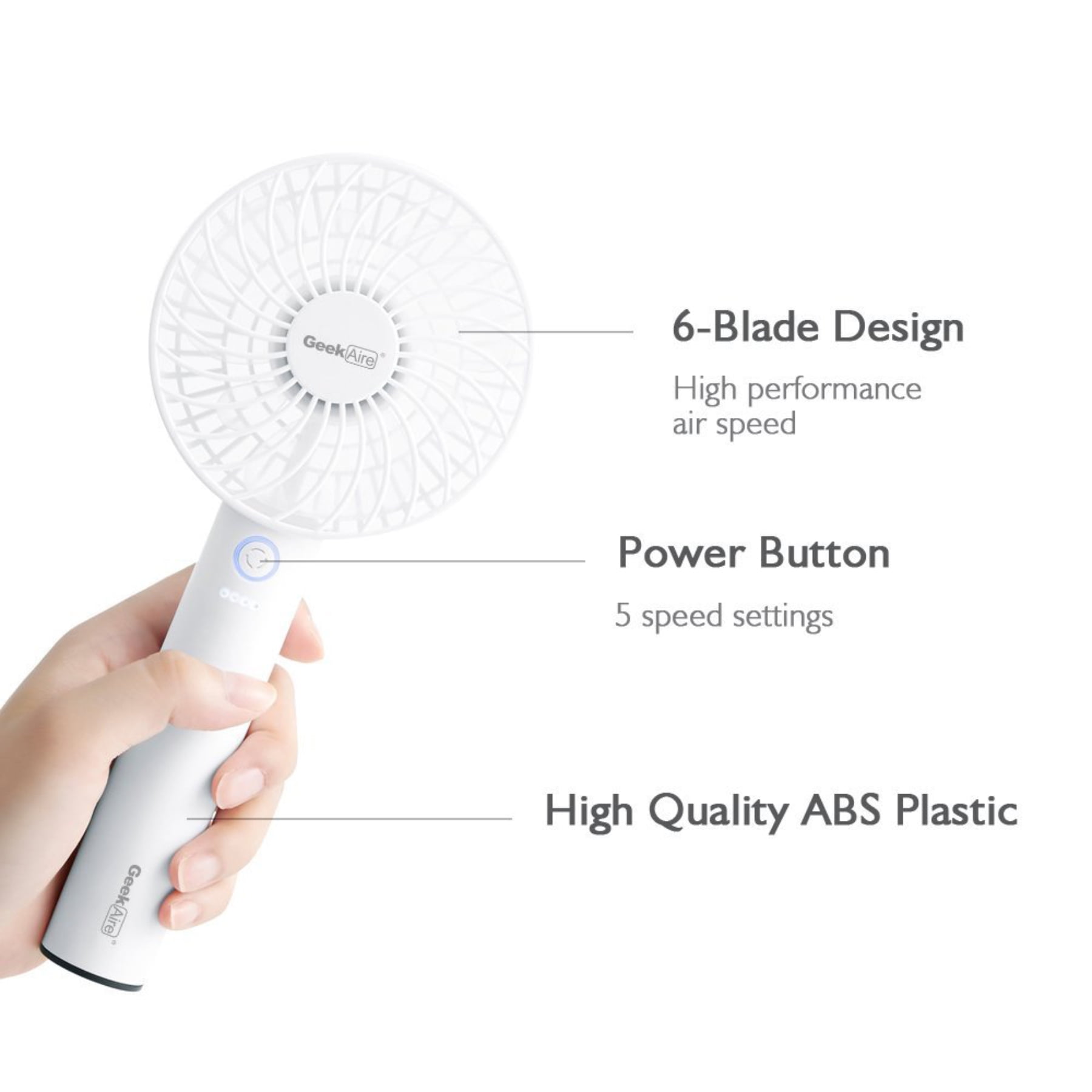 geek aire handheld fan