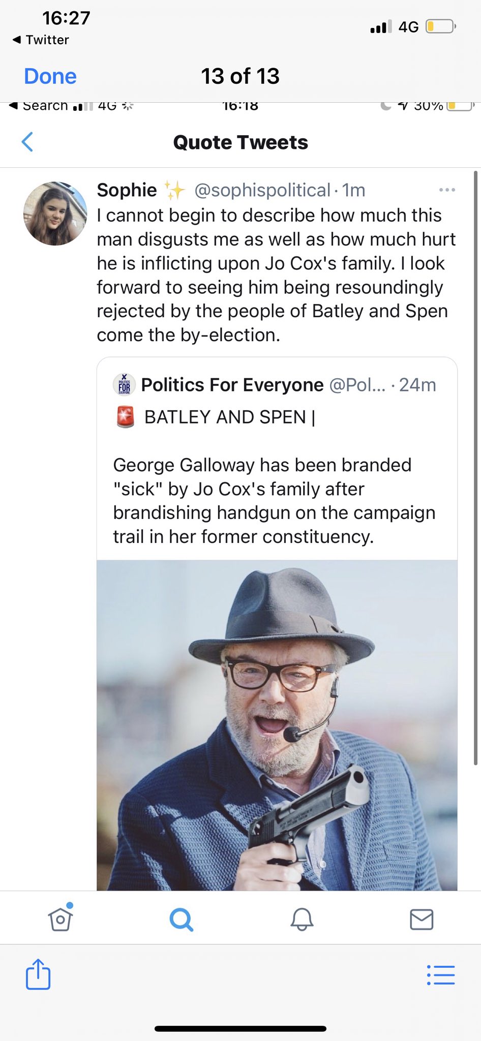 george galloway twitter