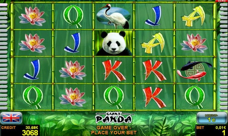 giant panda slot machine