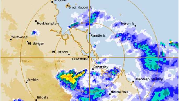 gladstone rain radar