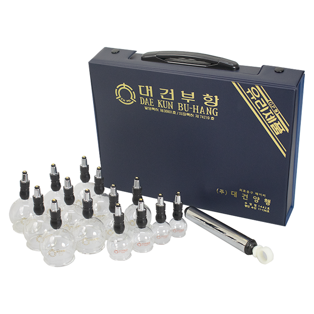 glass cupping set