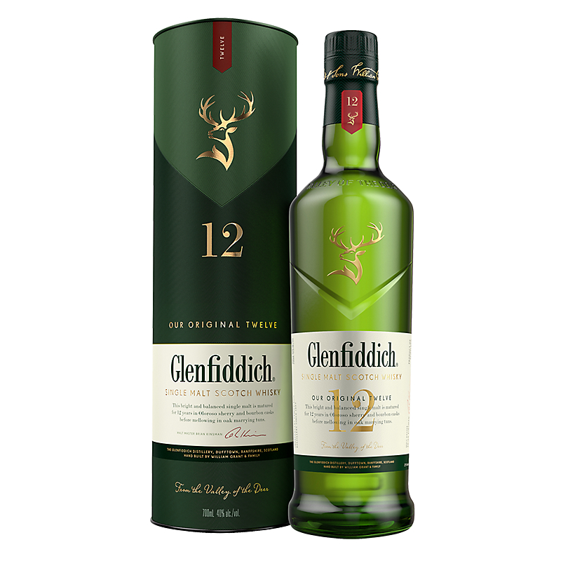 glenfiddich 12 duty free price