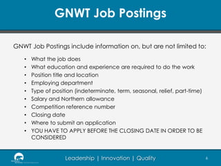 gnwt jobs