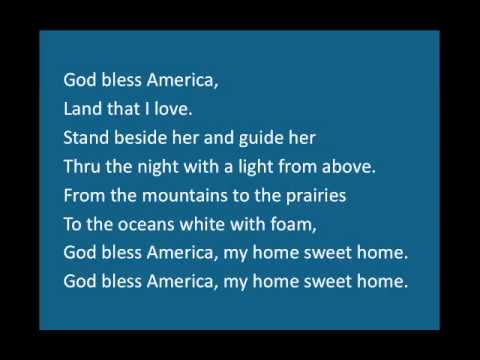 god bless america lyrics