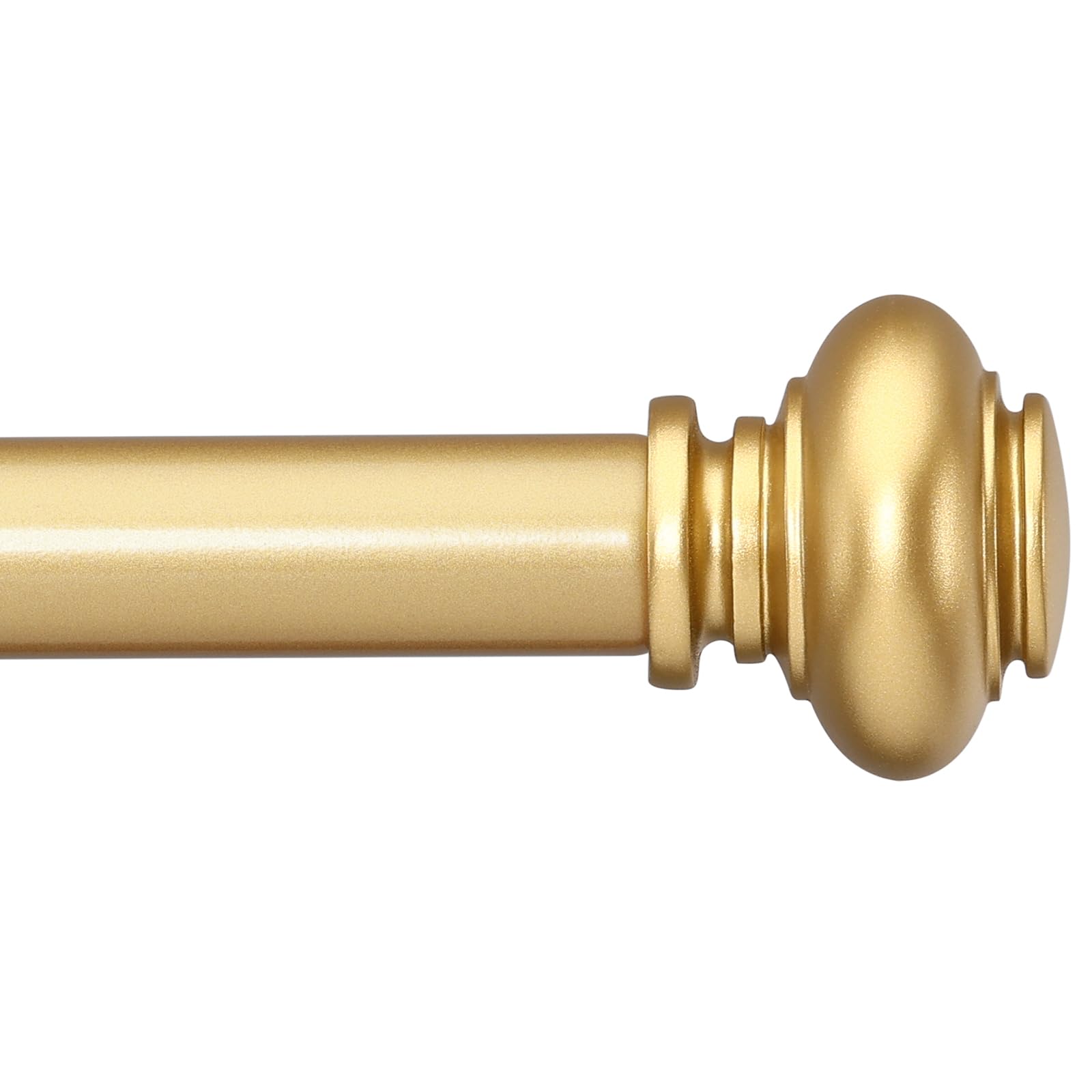 gold curtain rods