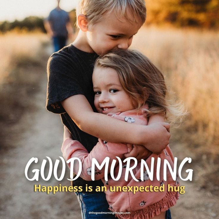 good morning hugs