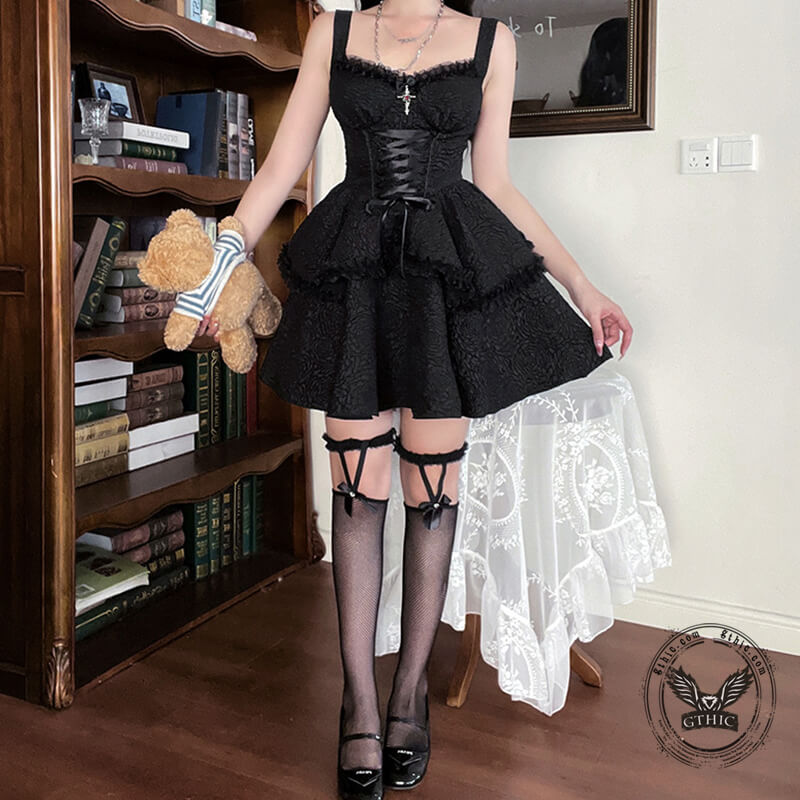 gothic party dress